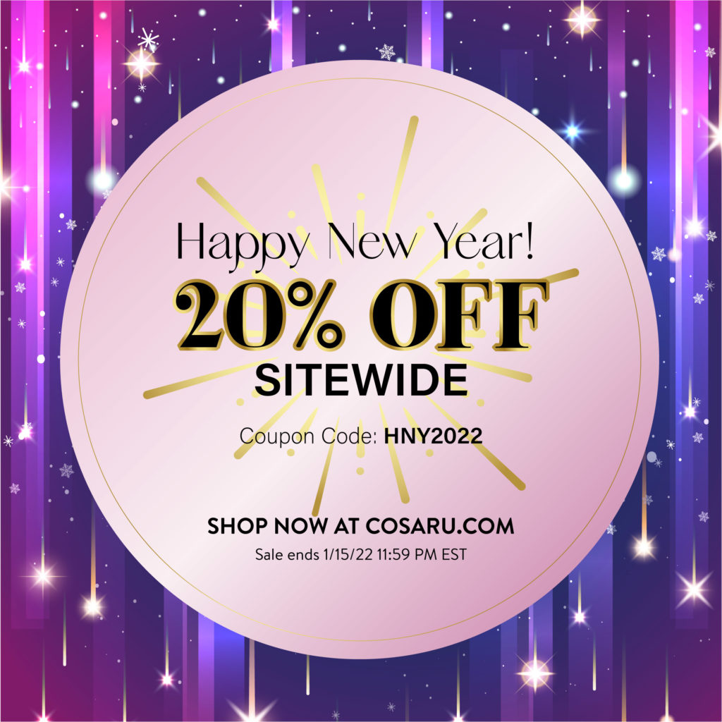 Happy New Year 20% OFF Coupon
