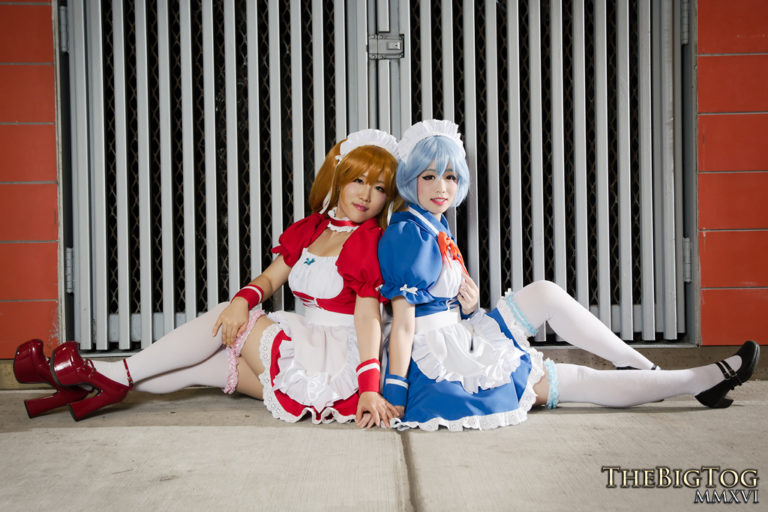 Evangelion Maid Asuka & Rei - COSARU.com