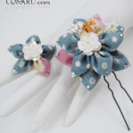 Tsumami Kanzashi Kimono Hair Ornament Custom Made