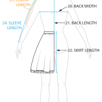 body measurement back