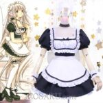 chobits chii cafe bakery french maid cosplay costume dress sale black