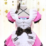 sale alice miku pink lolita dress bunny cosplay costume