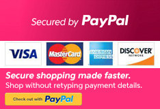 Secured by PayPal