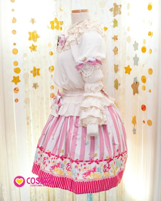 sweet lolita blouse skirt cosaru