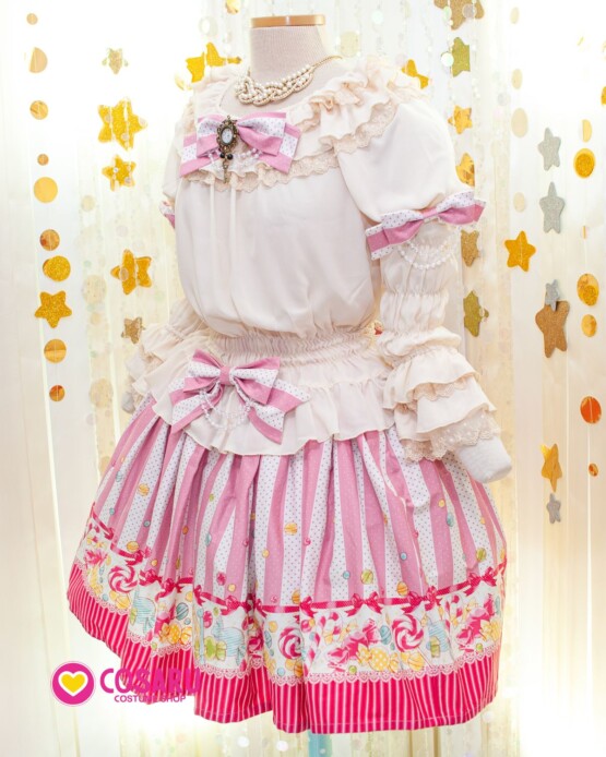 sweet lolita blouse skirt cosaru