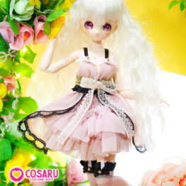 Doll LingerieDressRosePinkBlack