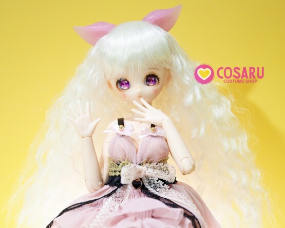 doll Lingerie RosePinkBlack slip dress