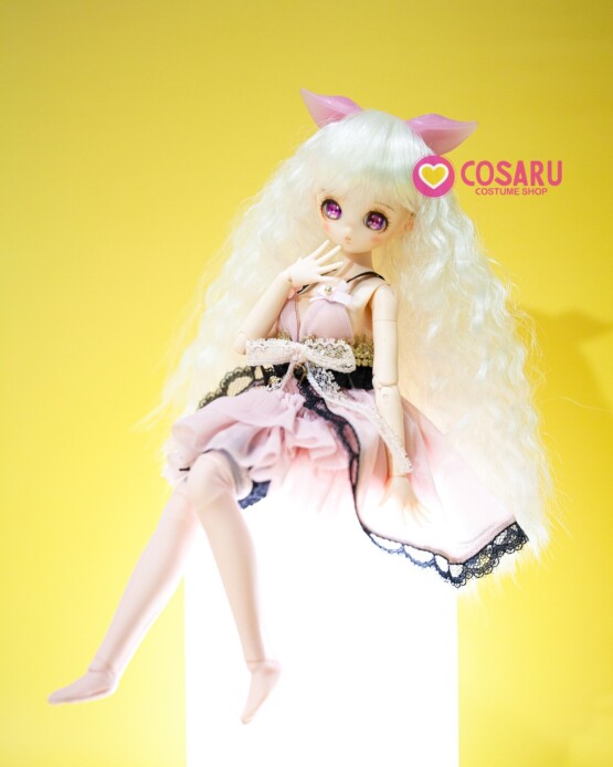 doll Lingerie RosePinkBlack slip dress