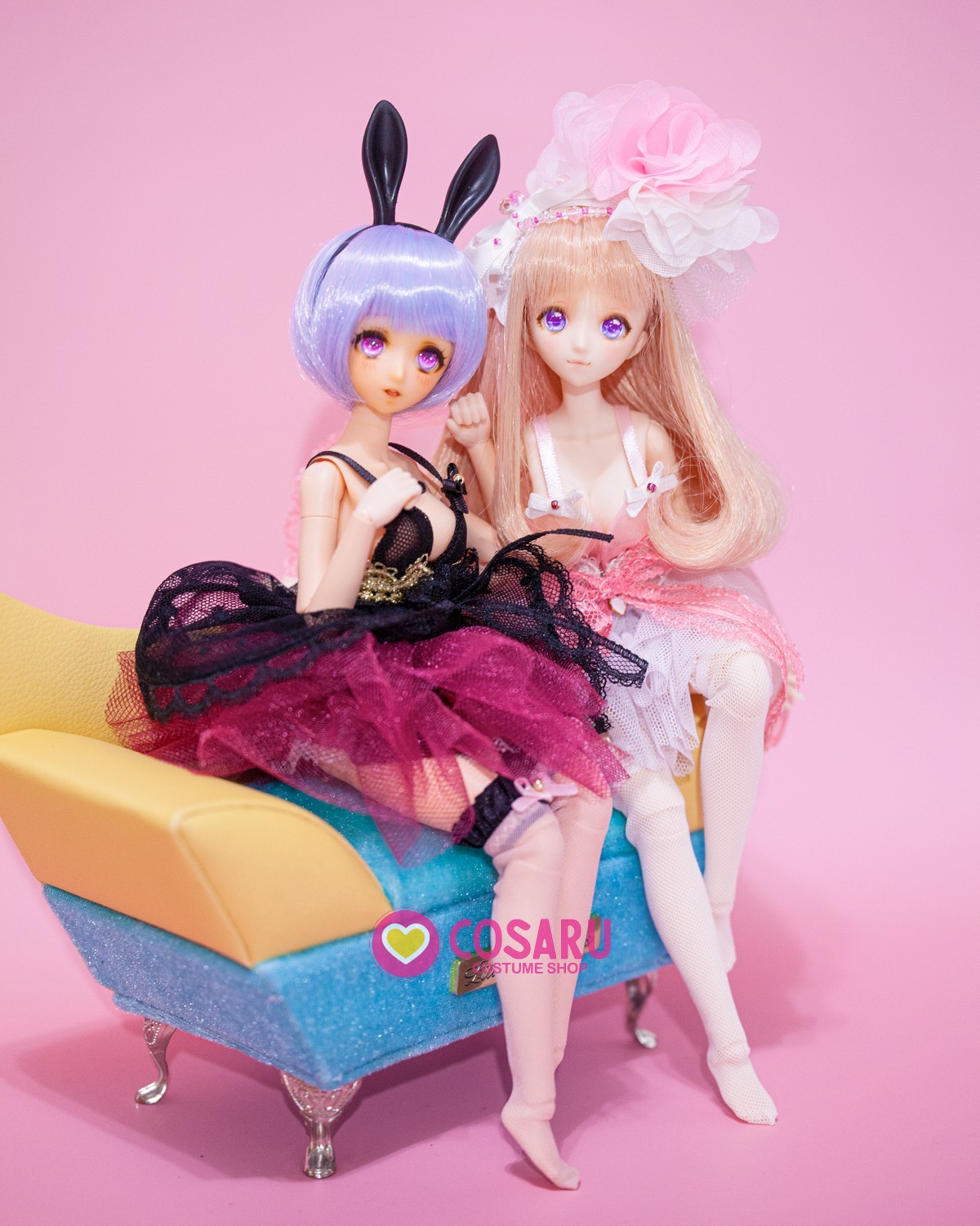 doll Lingerie slip dress Kay twin cosaru