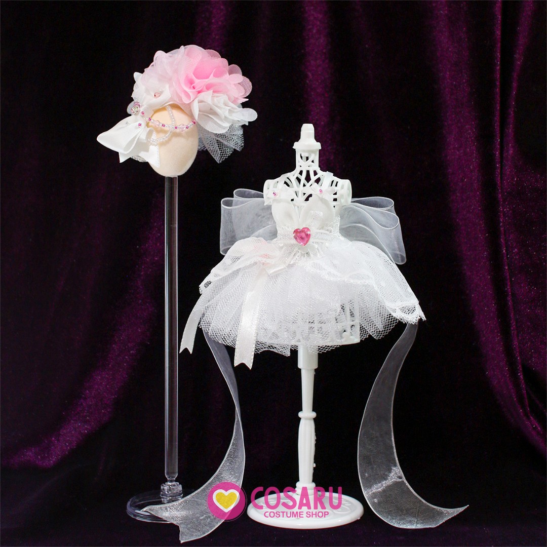 doll Lingerie white slip dress